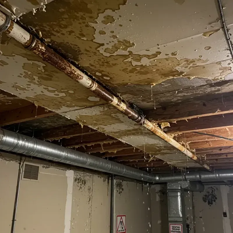 Ceiling Water Damage Repair in Fish Lake, IN